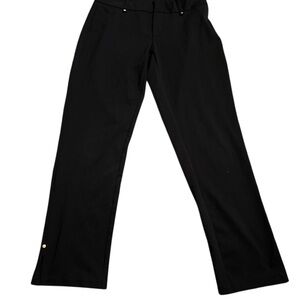Michael Kora Classic Black Straight Leg Work Pants-8